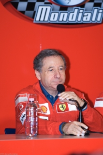 Jean Todt - Conferenza Stampa - Finali Mondiali Ferrari 2006 - Monza