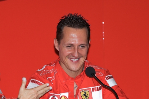 Michael Schumacher - Conferenza Stampa - Finali Mondiali Ferrari 2006 - Monza