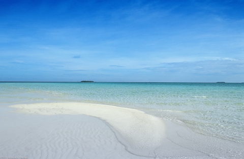 Maldive - Isola di Boduhiti -  1996