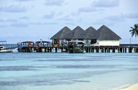 Maldive - Isola di Boduhiti -  1996